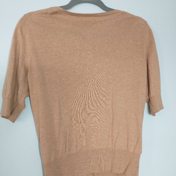 NWOT Ann Taylor LOFT Wool Blend Cardigan Sweater with Lace Accent - Picture 3 of 3